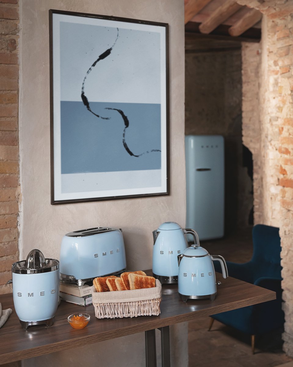 EAN 8017709189099 - Smeg TSF01PBEU tostadora 6 2 rebanada(s) 950 W Azul imagen 7