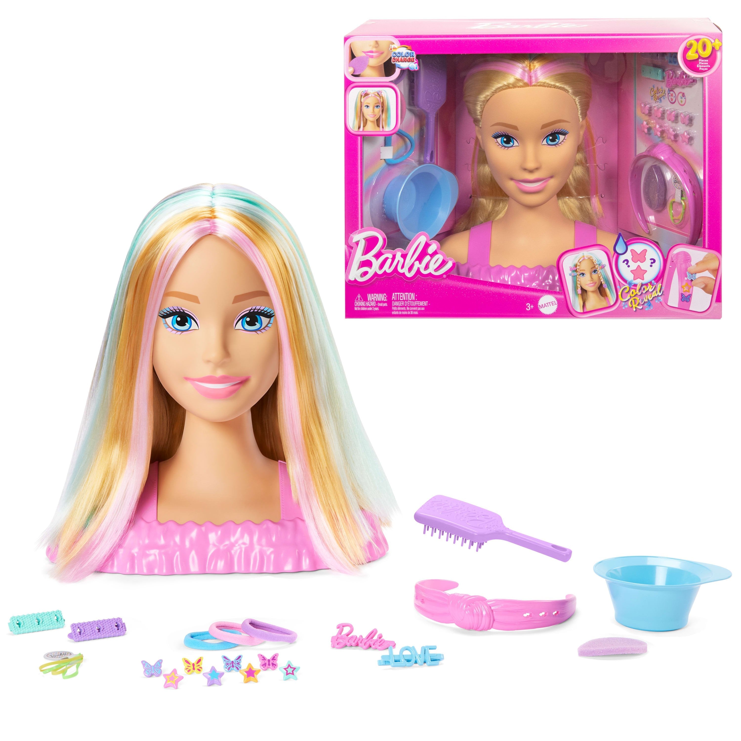 Glowa Do Stylizacji Barbie Deluxe Blond