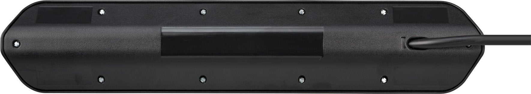 Brennenstuhl Estilo Cable De Extensión De Esquina De 6 Vías Negro