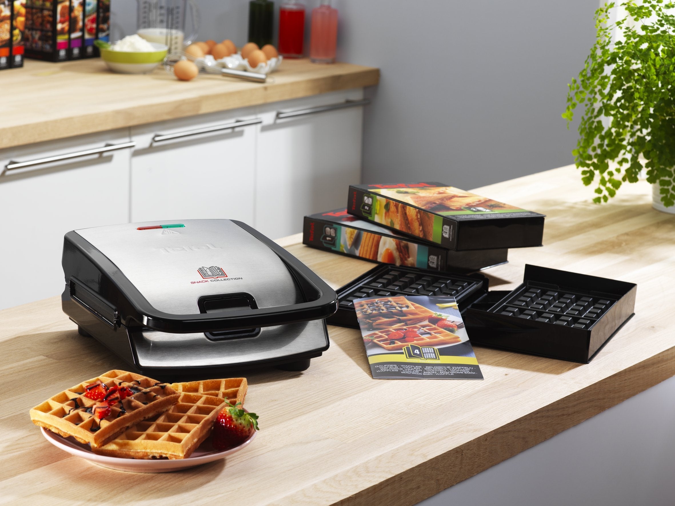 Sandwichera Tefal Sw852d12 Snack Collection