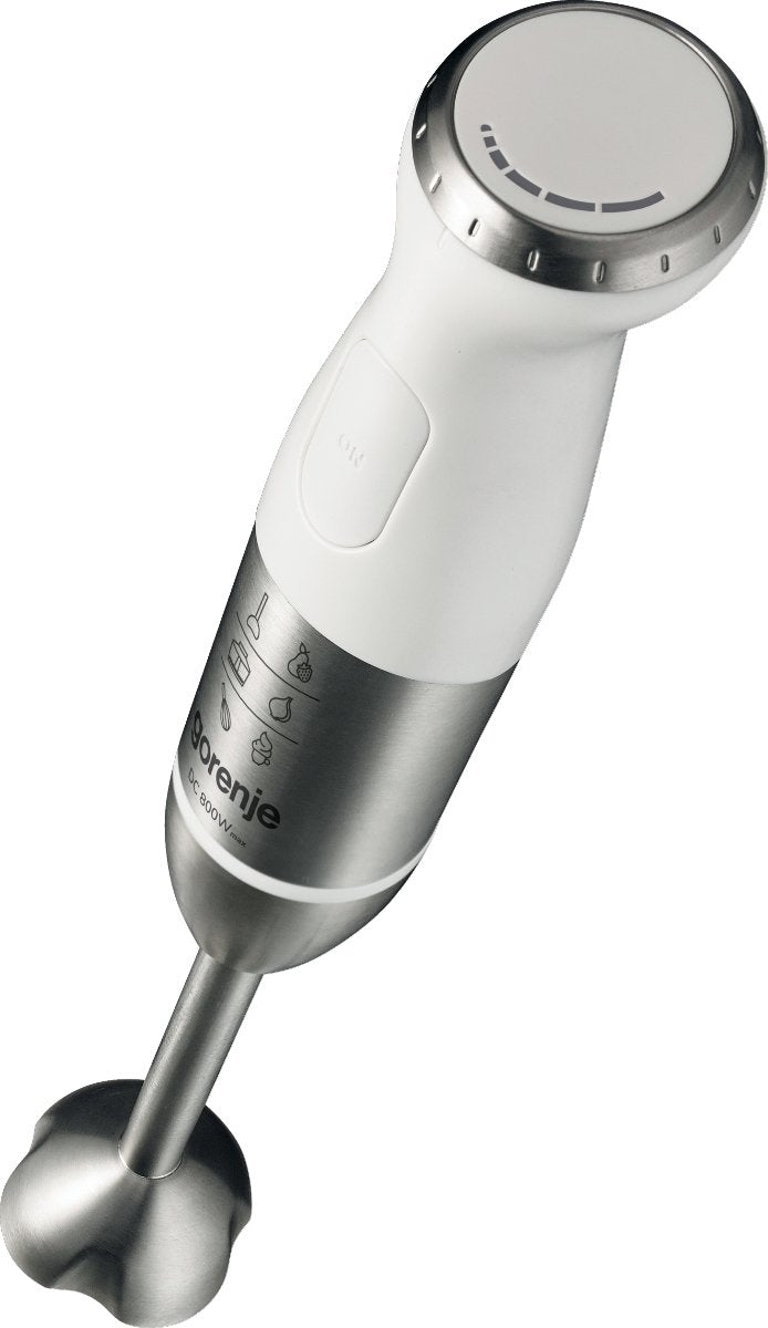 Batidora Gorenje Hbc806qw 0,5 L De Mano 800 W Acero Inoxidable, Blanco