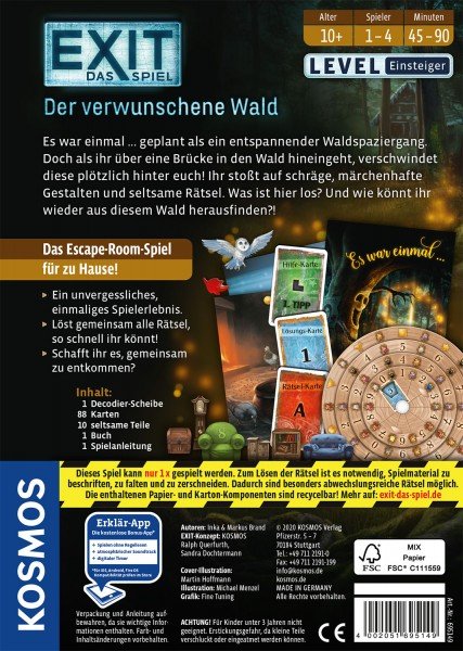 Kosmos Exit - El Juego - El Bosque Encantado, Juego De Fiesta 695149