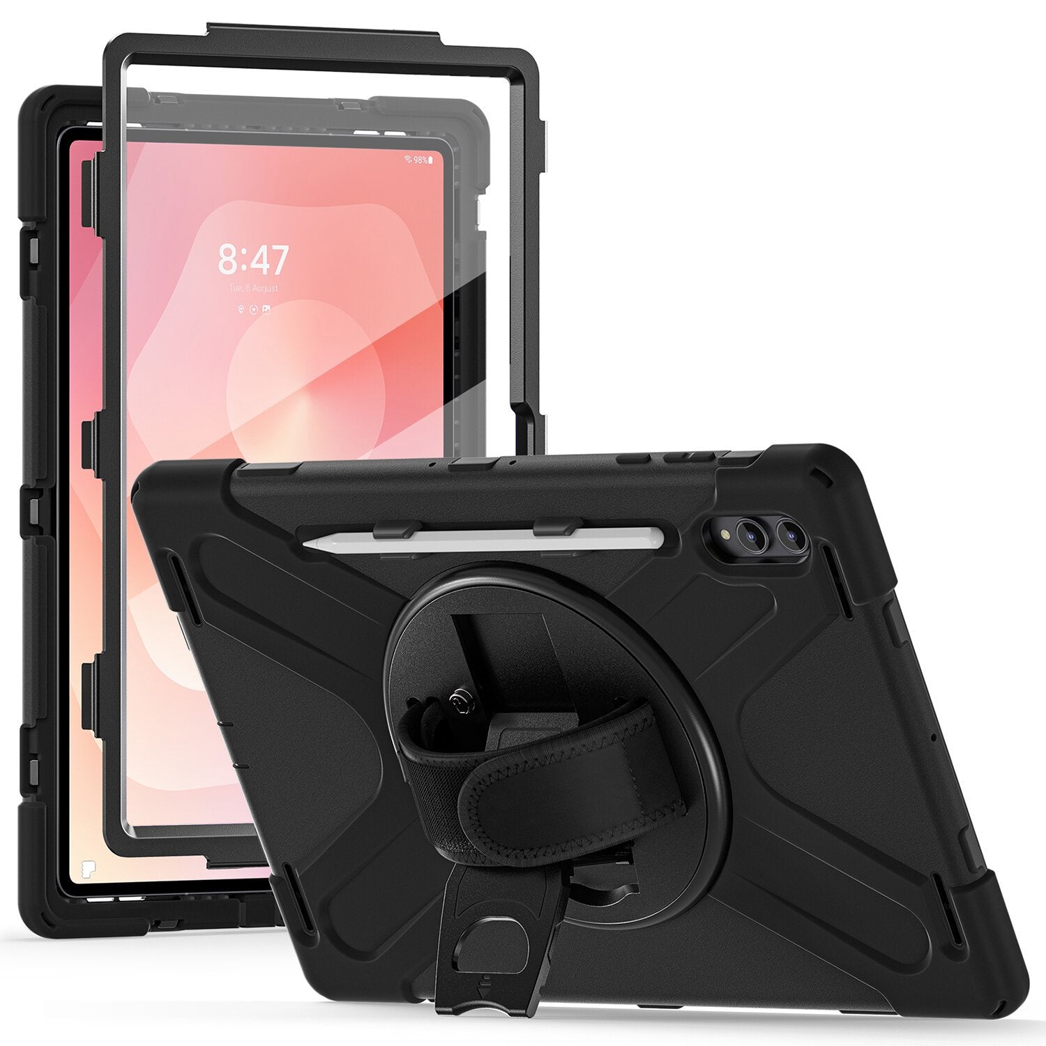 4smarts Rugged Funda Grip Para Samsung Galaxy Tab S11 Ultra
