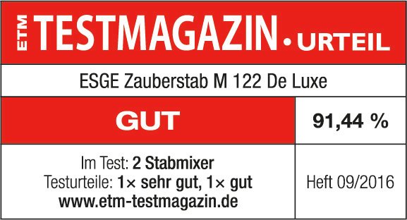 EAN 4011689904103 - ESGE M 122 De Luxe 0,6 L Batidora de inmersión 140 W Blanco imagen 14