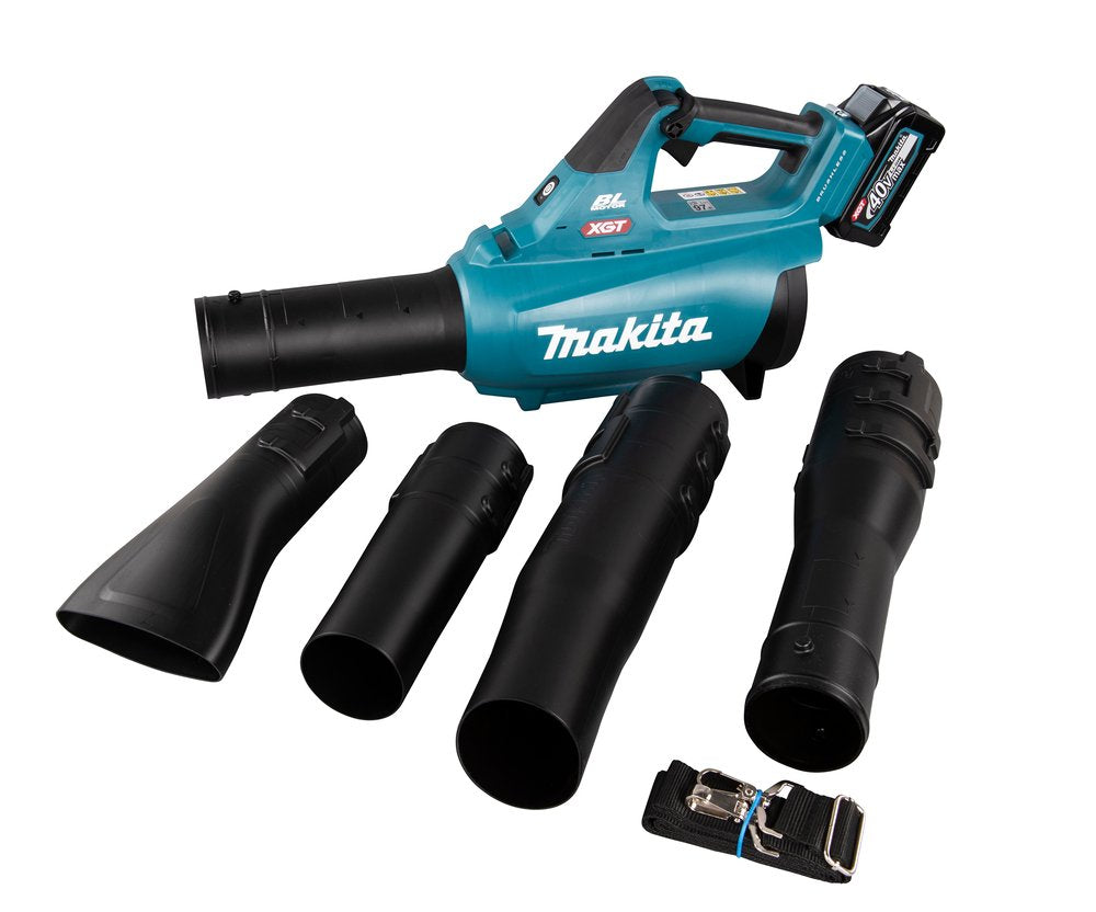 Soplador  Makita Ub001gz, De Hojas Azul/Negro