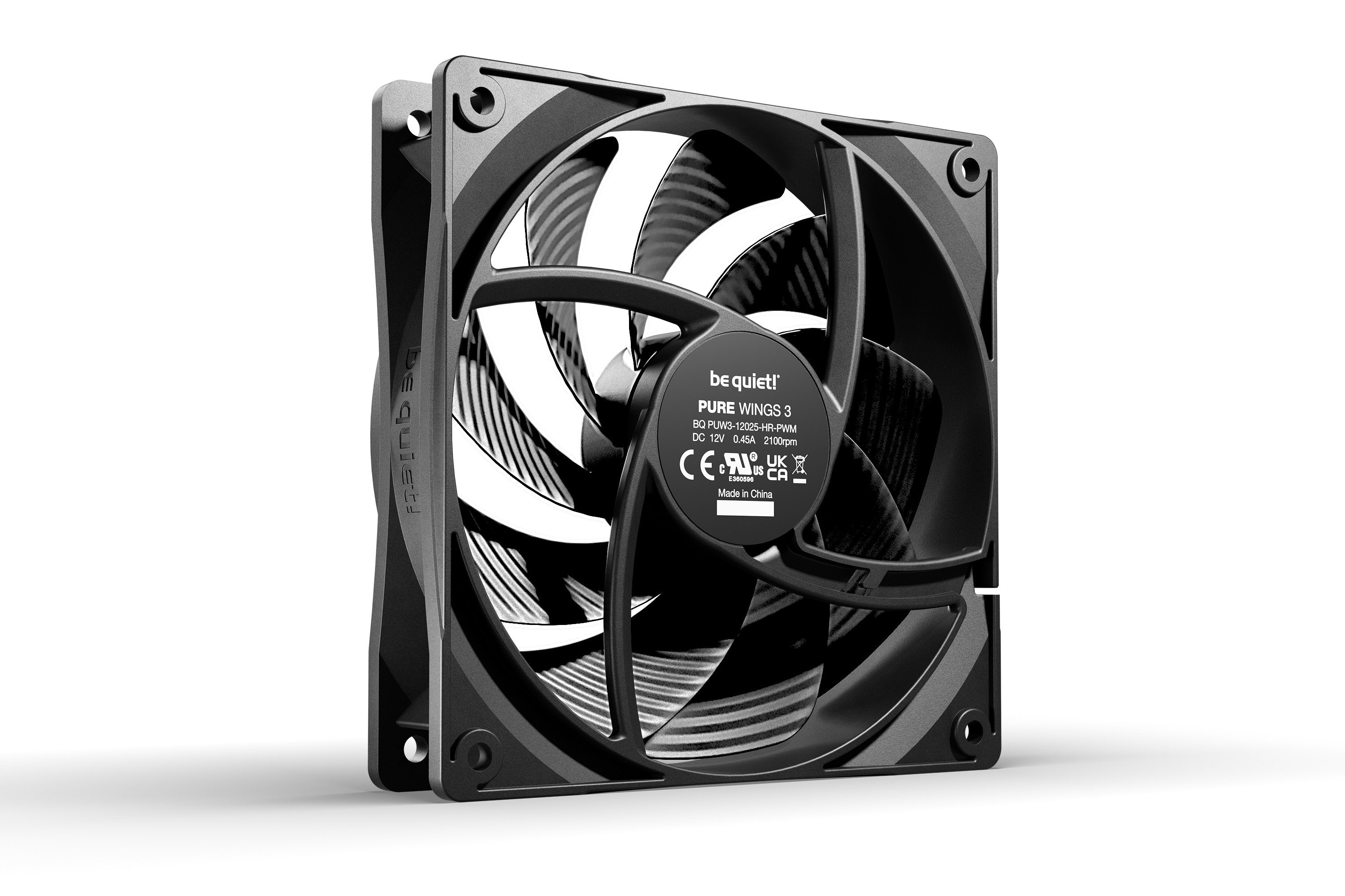 EAN 4260052190784 - be quiet! Pure Wings 3 120mm PWM high-speed Carcasa del ordenador Ventilador 12 cm Negro 1 pieza(s) imagen 2