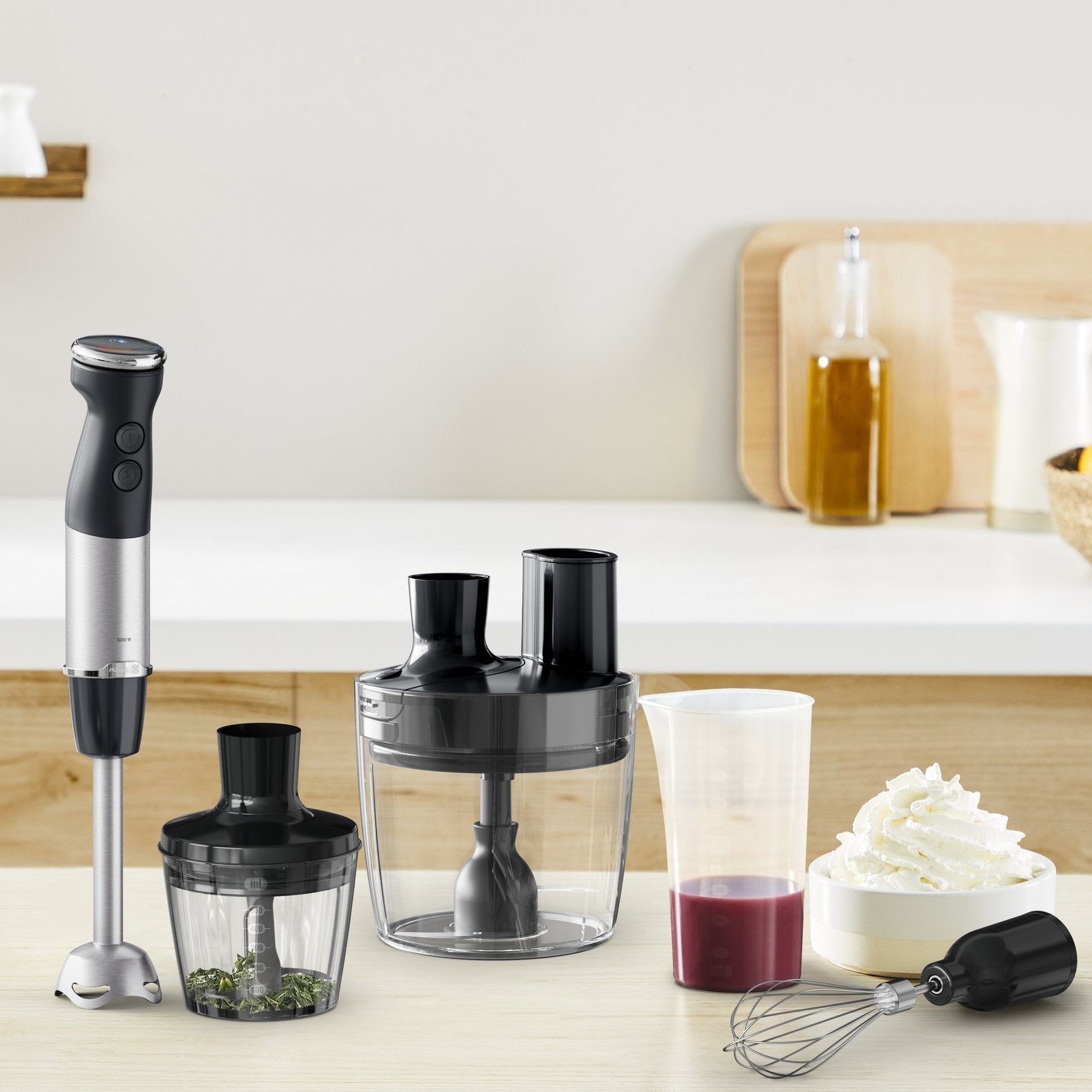 Tefal Hb67g830 Quickchef+8w1 Czarno-Srebrny