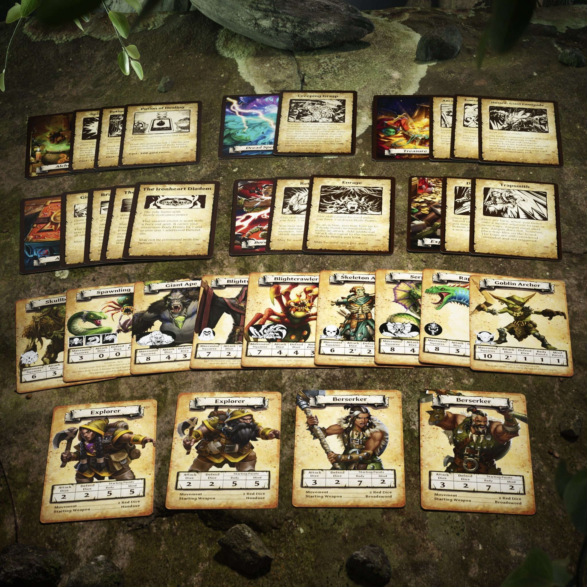 Expansion Juego De Mesa Selvas De Delthark Heroquest Ingles