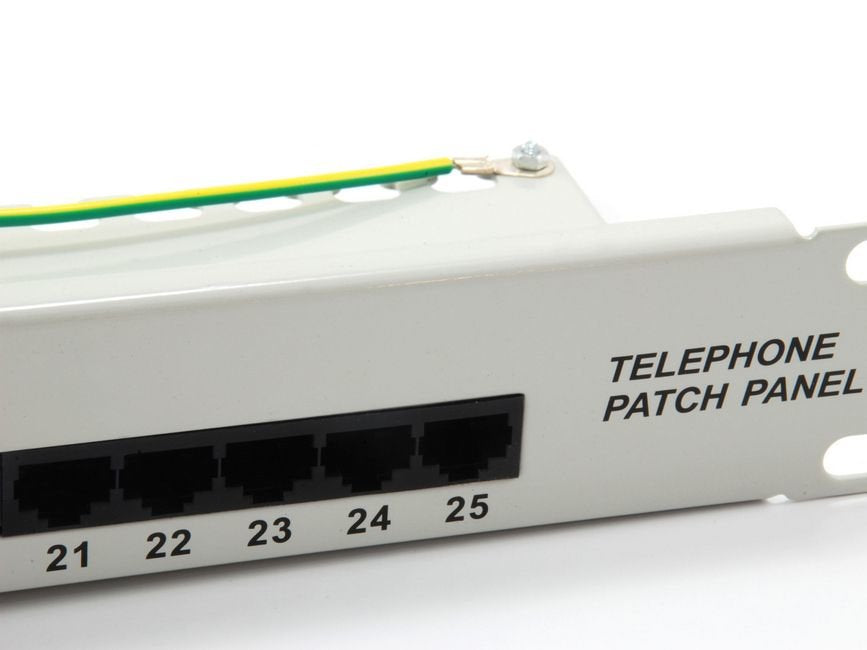 Equip Patchpanel 25x Rj45 Cat3 19" 1he Isdn Gris Claro