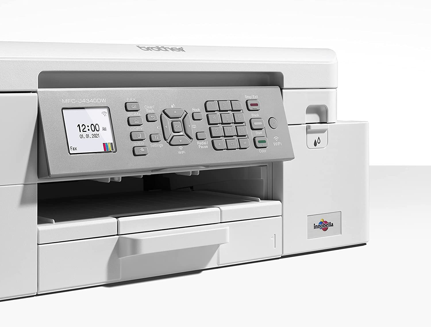 Multifunción Brother Mfc-J4340dw Wifi Fax Dúplex Blanca