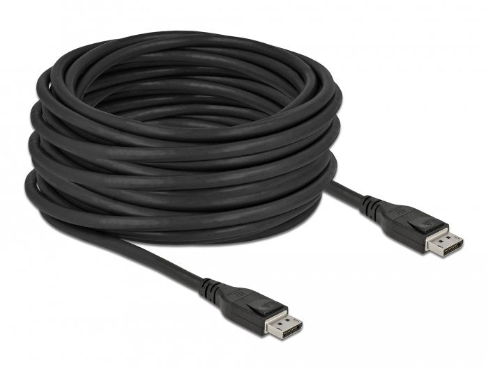 Cable Displayport Activo De Delock 8k 60 Hz 15 M