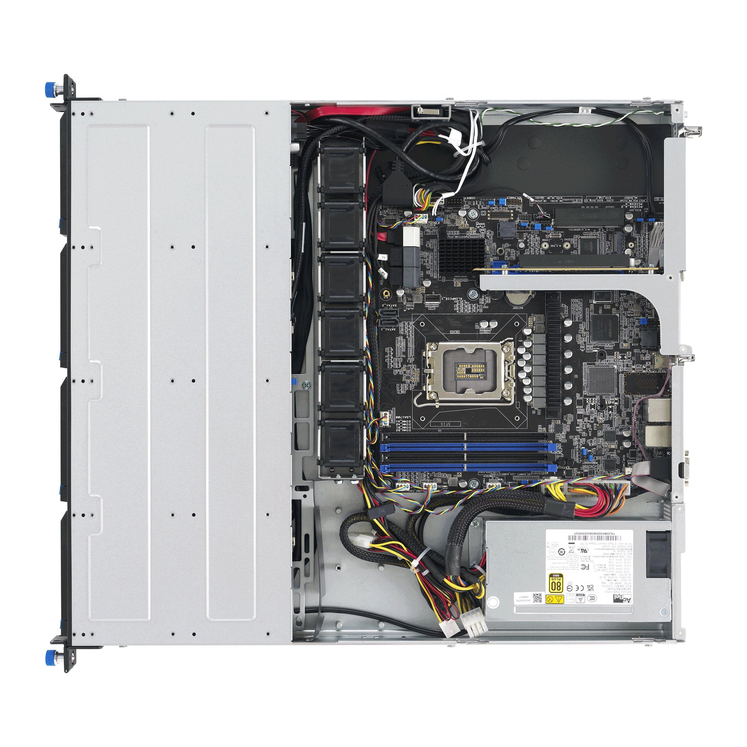EAN 4711387500354 - ASUS RS300-E12-PS4 Intel C262 LGA 1700 Bastidor (1U) Plata imagen 7