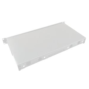 Fiber Front Panel 24 Sc-Duplex Or Lc-Quad, Gris Claro