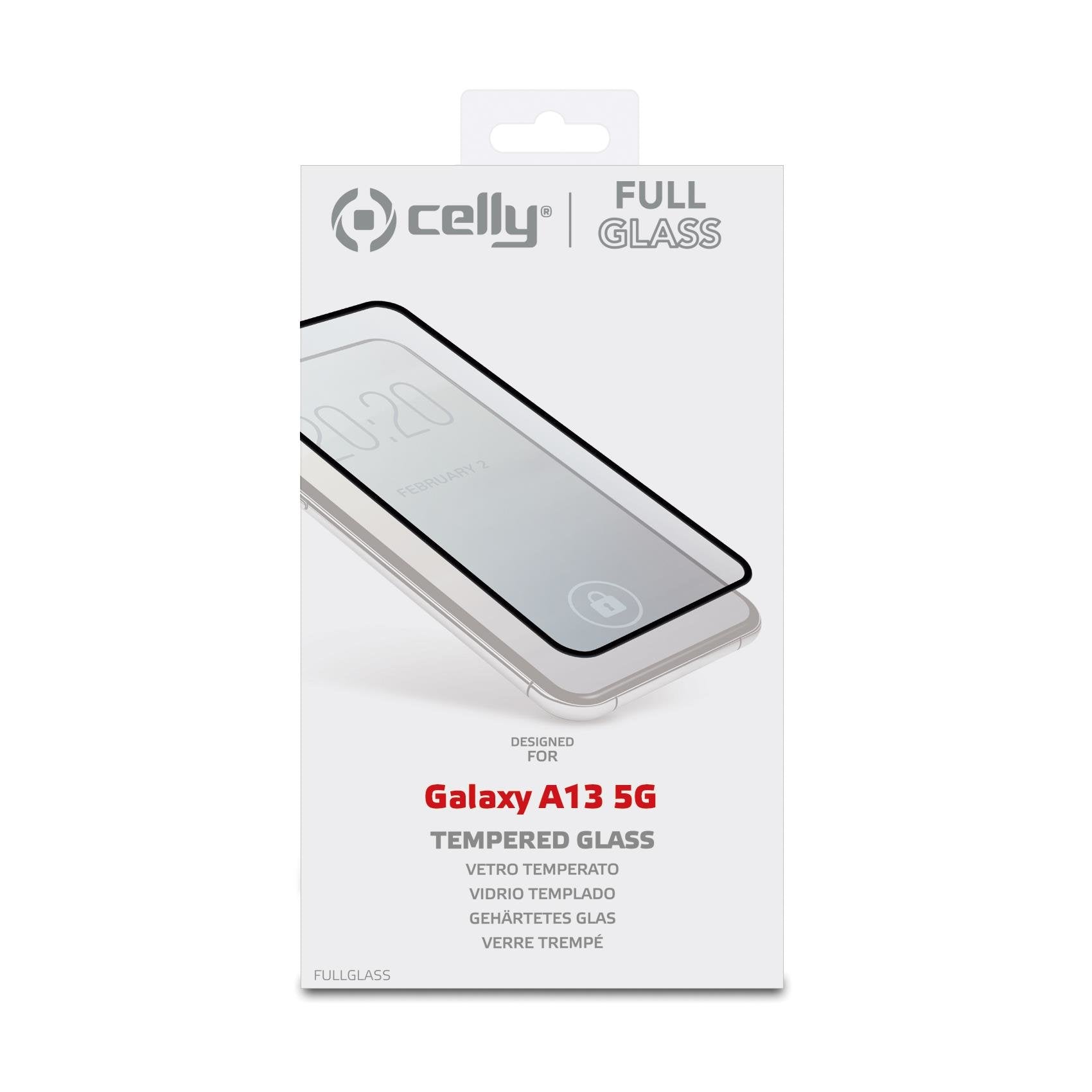 Celly Full Glass Protector De Pantalla Samsung Galaxy A13 4g/ Galaxy A13 5g