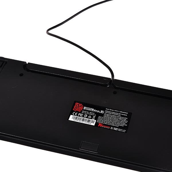 EAN 4717964395696 - Tt eSPORTS POSEIDON Z teclado Juego USB QWERTZ Negro imagen 5