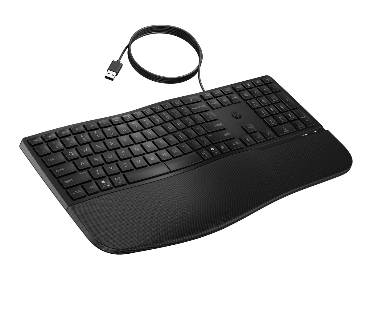 EAN 0197498232454 - HP 480 Comfort Wired Keyboard teclado Hogar USB Negro imagen 2
