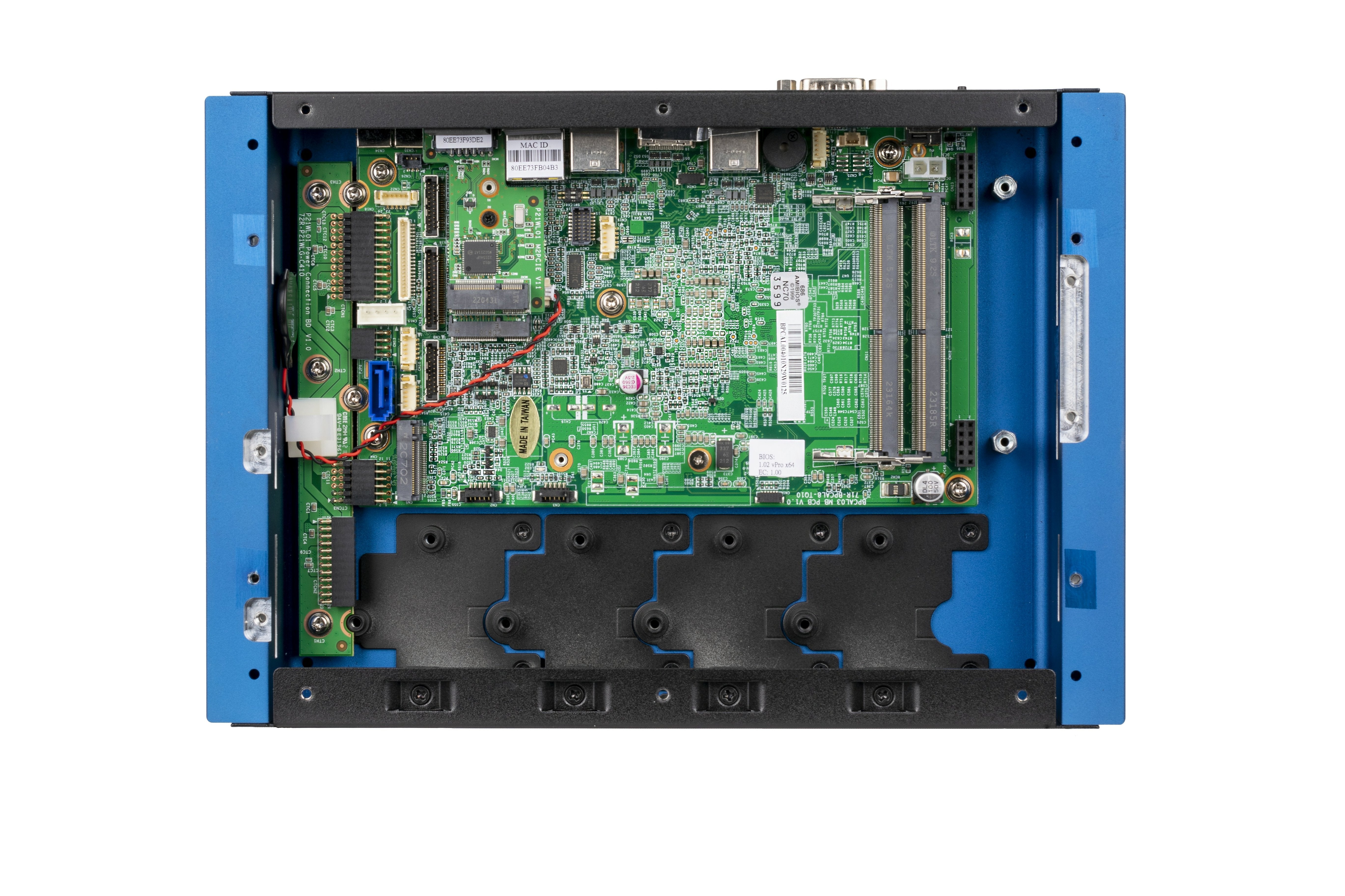 EAN 0887993006673 - Shuttle BPCAL02-i5 2,6 l tamaño PC Negro, Azul i5-1235U imagen 5