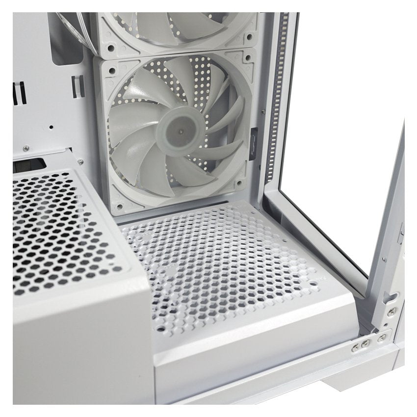 Caja Pc Lc-Power Lc-7041b-On  Blanco