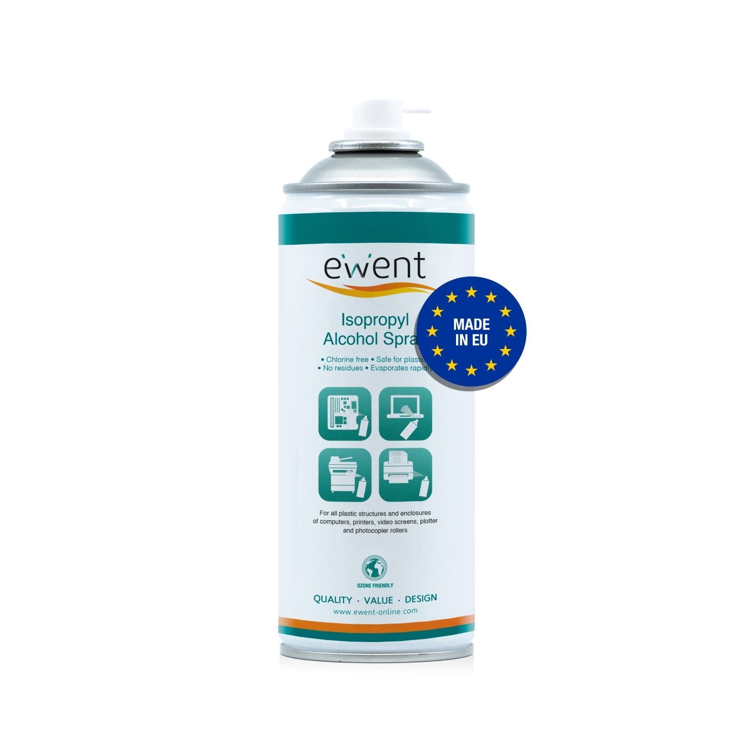 EAN 8054392619335 - Ewent EW5611 kit de limpieza para computadora Universal Espray para limpieza de equipos imagen 7