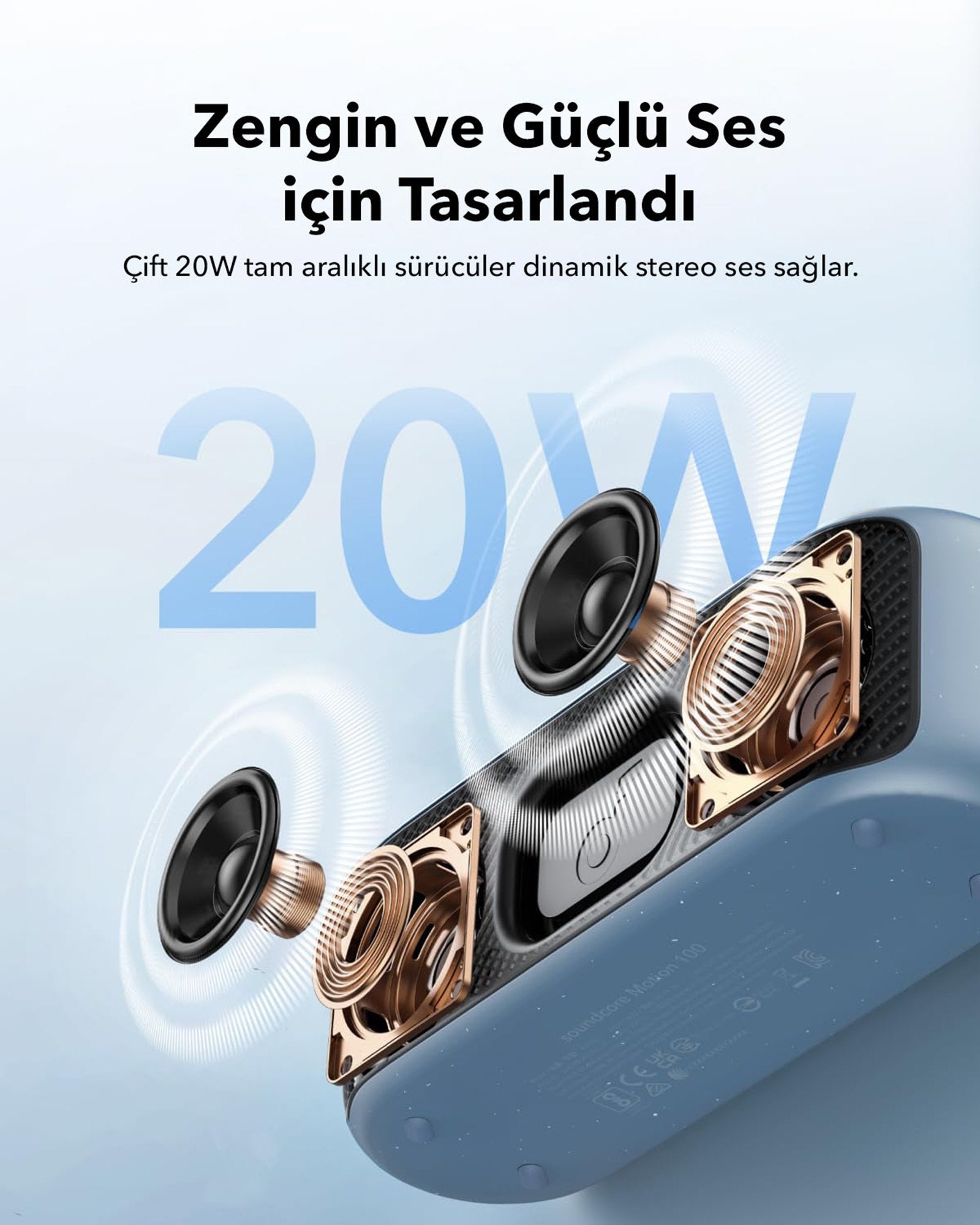 Altavoz Soundcore Motion 100 Verde