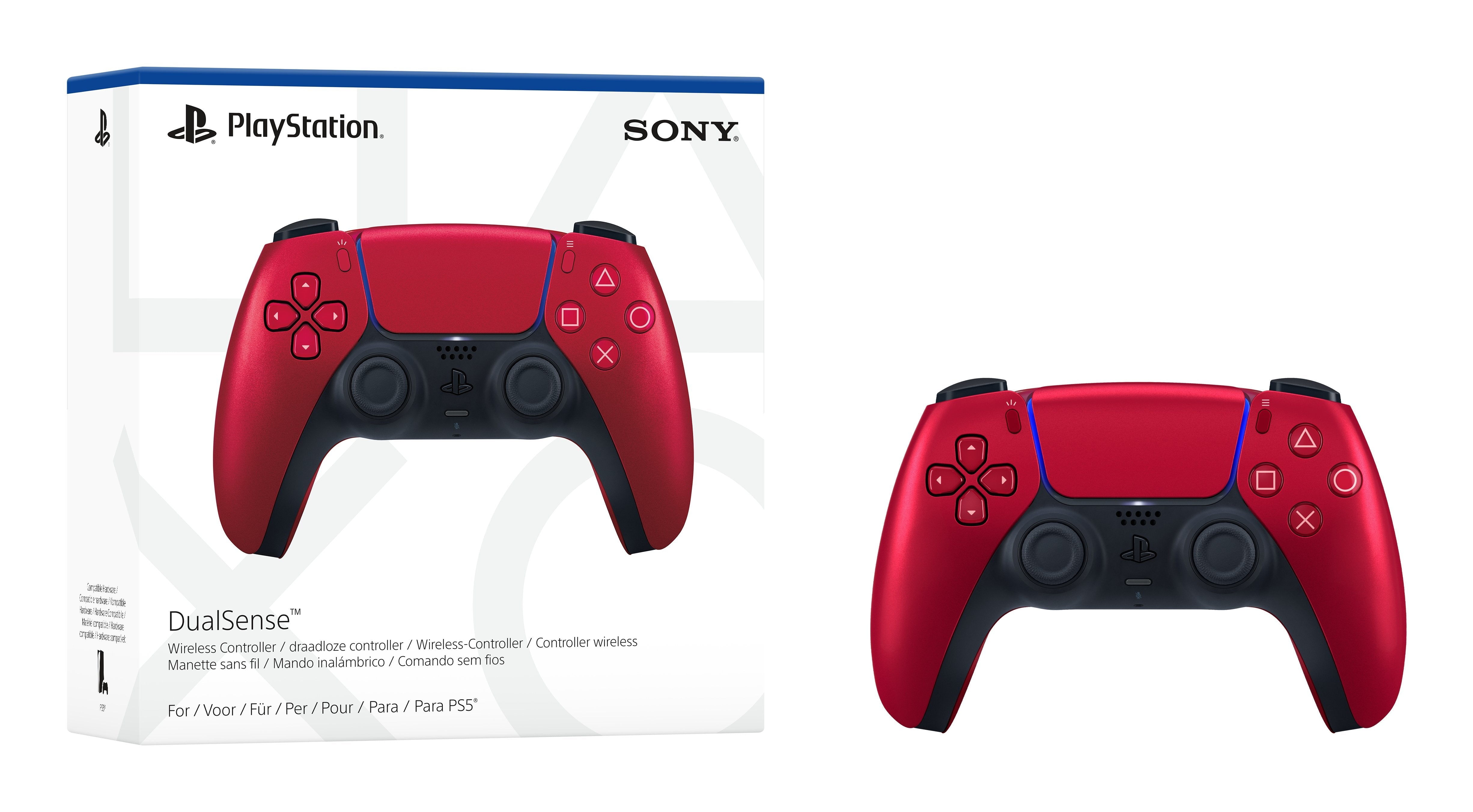 EAN 0711719576822 - Sony DualSense Rojo Bluetooth/USB Gamepad Analógico/Digital PlayStation 5 imagen 7