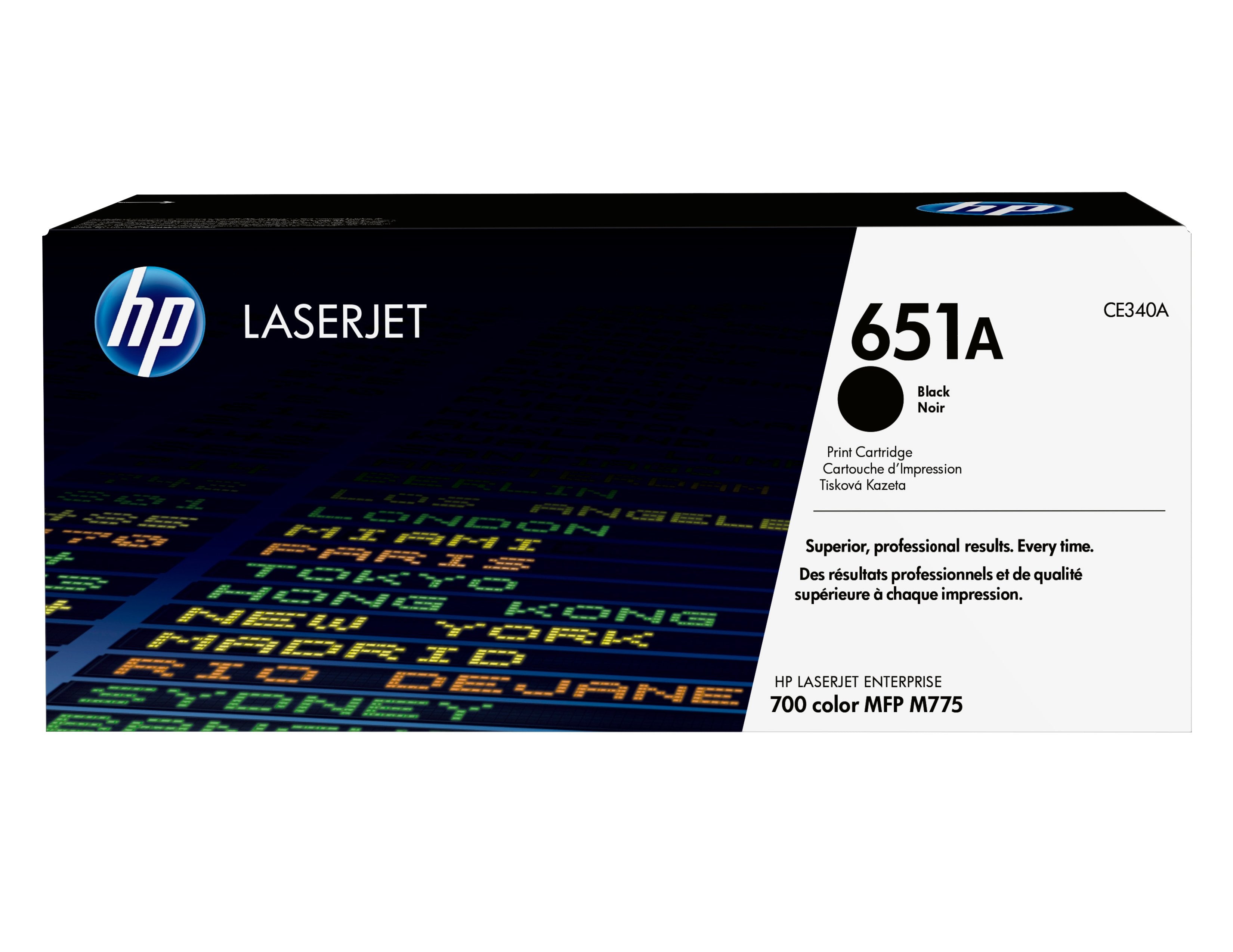 EAN 0886111121328 - HP 651A Black Original LaserJet Toner Cartridge cartucho de tóner 1 pieza(s) imagen 1