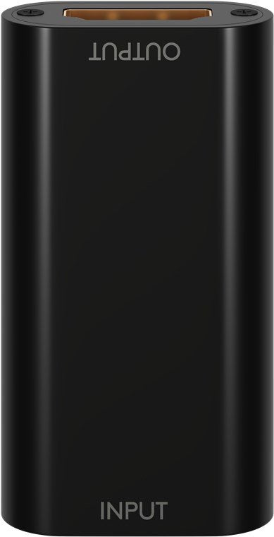 Amplificador De Señal Hdmi 4k A 30 Hz De Goobay, Extensión Hdmi Negra 58491