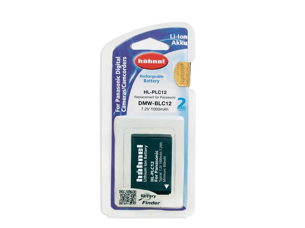 Hähnel Ersatzakku Hl-Plc12 - Typ Panasonic Dmw-Blc12 Retail