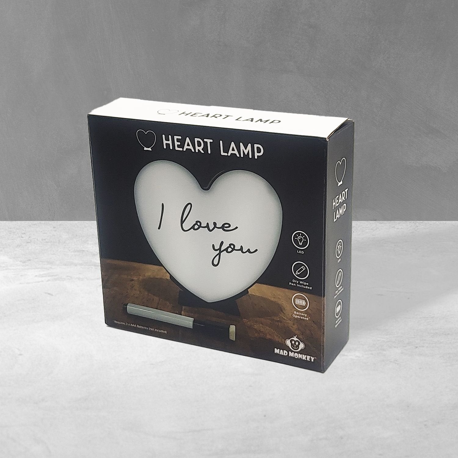 Mad Monkey - Herz Lampe Para Botschaften