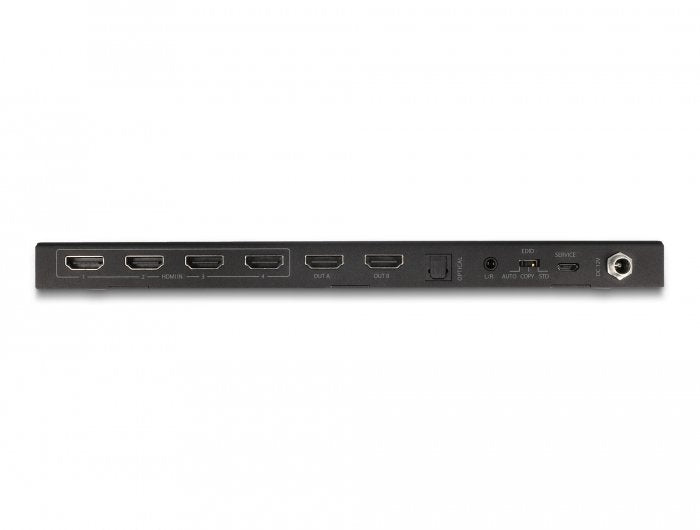 Delock Hdmi Matrix Switch 4 X Hdmi In A 2 X Hdmi Out 4k 60 Hz