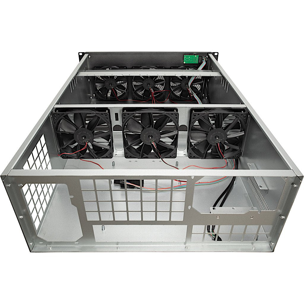 Caja Inter-Tech Mini Ipc 4w40 Rack Minera 179x482x705mm
