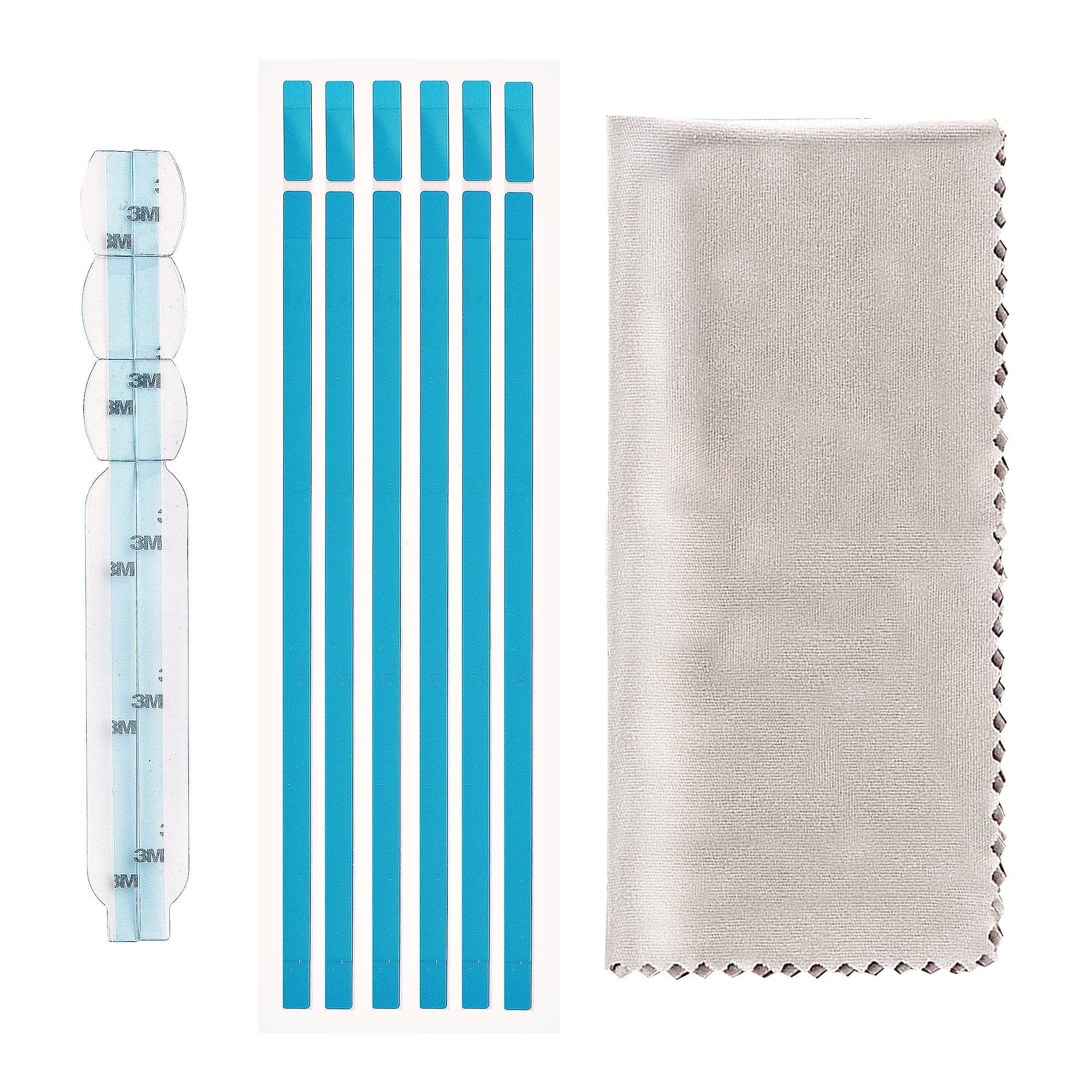 Privacy Screen Adhesive  Strips And Mounting Tabs -