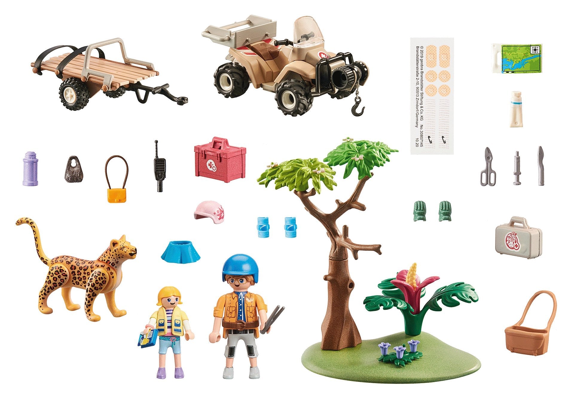Playmobil 71011 Wiltopia - Tierrettungs-Quad, Konstruktionsspielzeug 71011