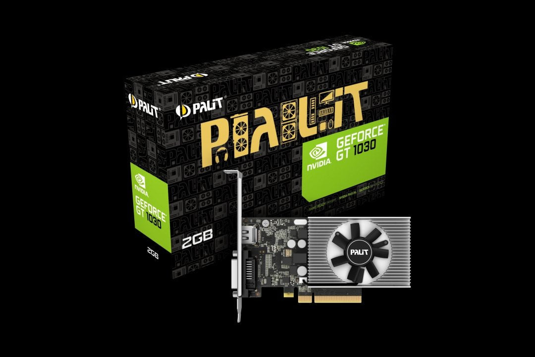 Tarjeta Gráfica Palit Gt1030 2gb D4 Ddr4,Hdmi,Dvi,1s,Lp,64bit
