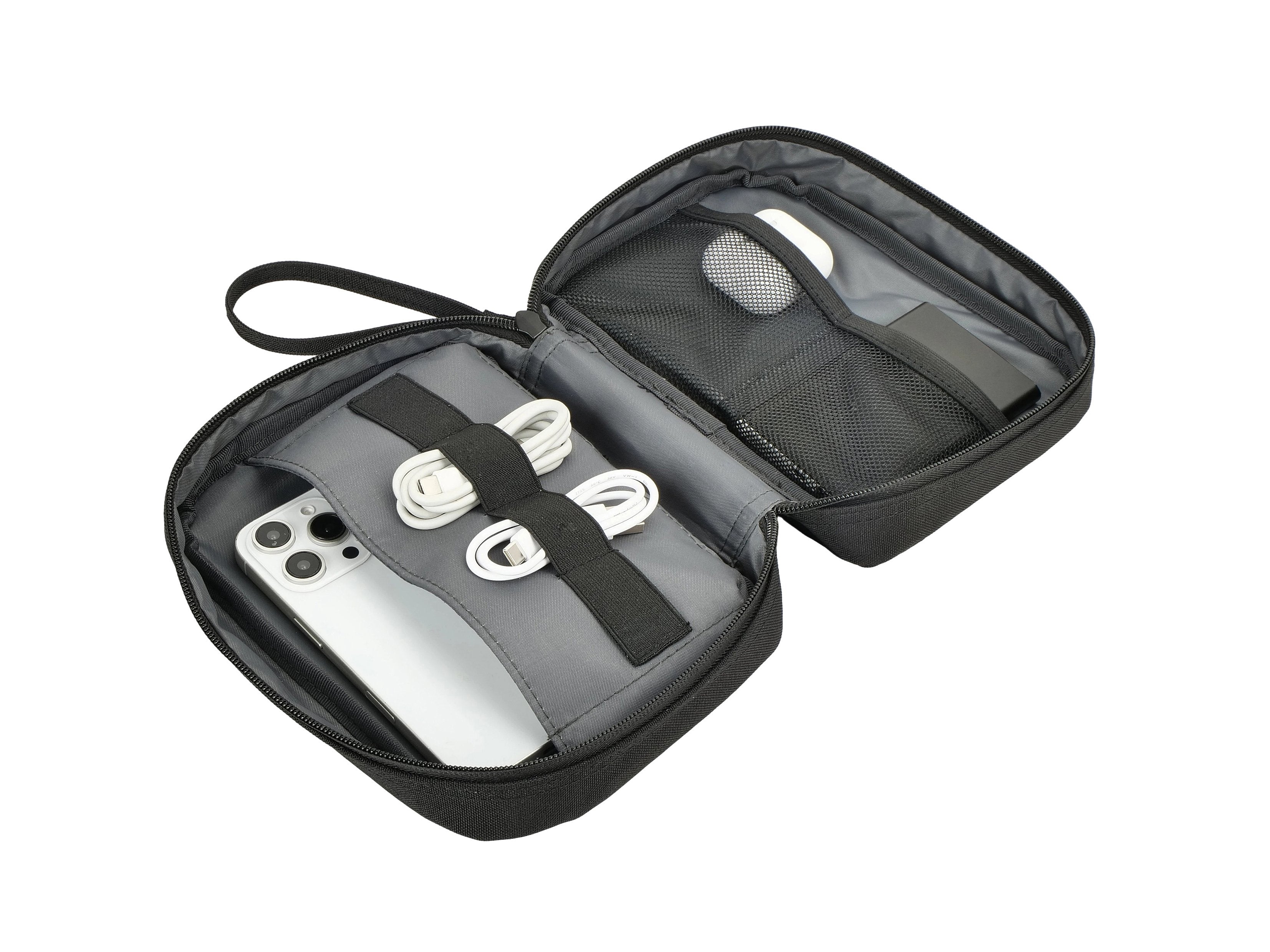 Conceptronic Organizer-Tasche Tech-Zubehörtasche Negro