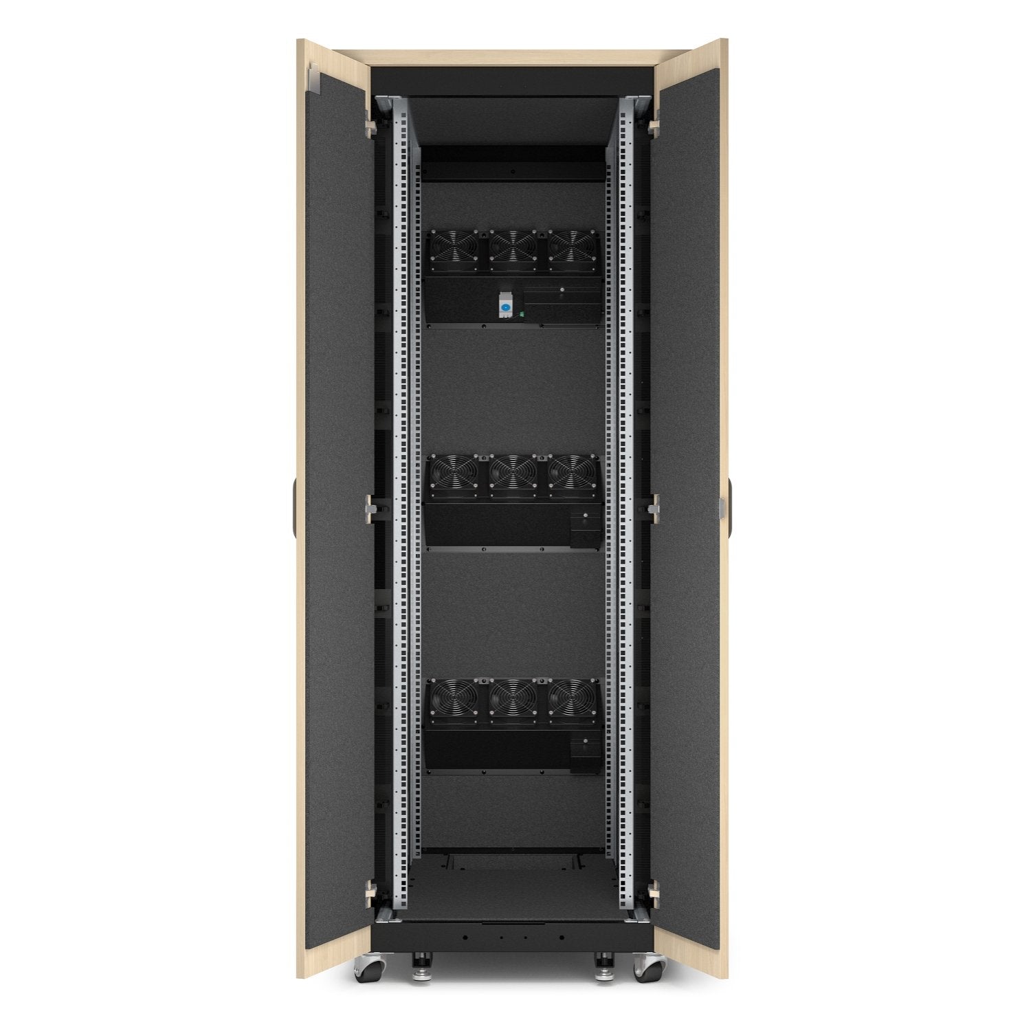 Apc Netshelter - Armario (Horizontal) - Schallisoliert - Corriente Alterna 230 V - Ahorn - 38u - 48.3 Cm (19")