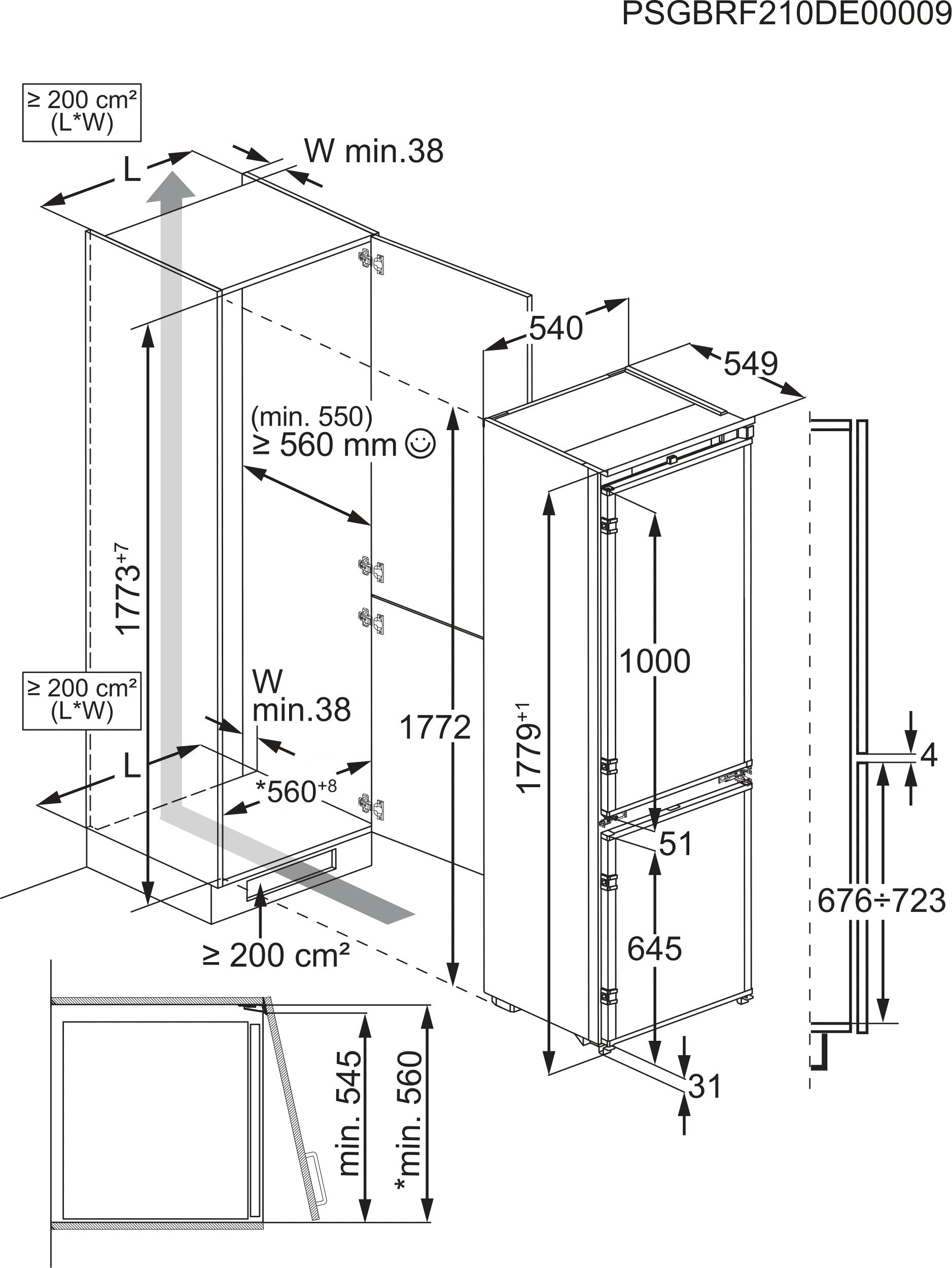 EAN 7333394012612 - Electrolux LNT6NE18S Integrado 257 L Blanco imagen 13