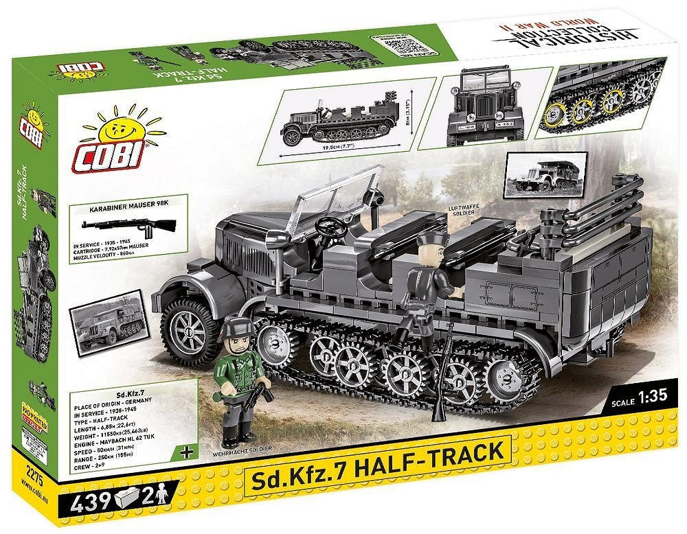 EAN 5902251022754 - COBI Sd.Kfz. 7 Half-Track imagen 9