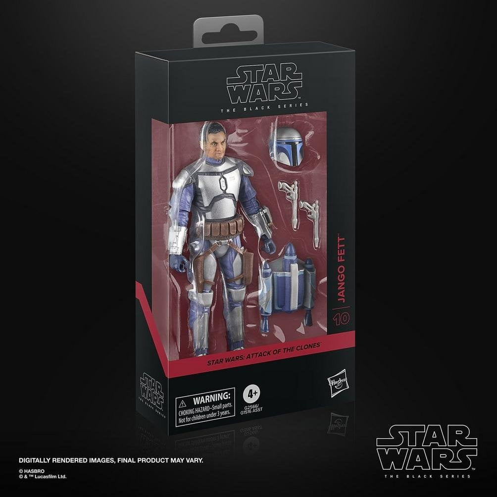 Figura Jango Fett Star Wars: El Ataque De Los Clones 15cm