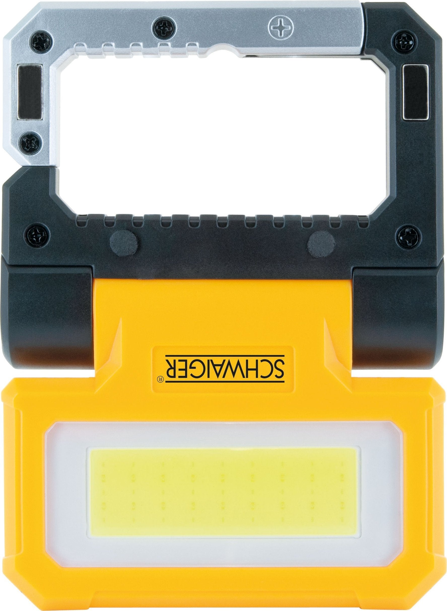 Lámpara De Trabajo Led Schwaiger Con Linterna 300lm Sch./Gel