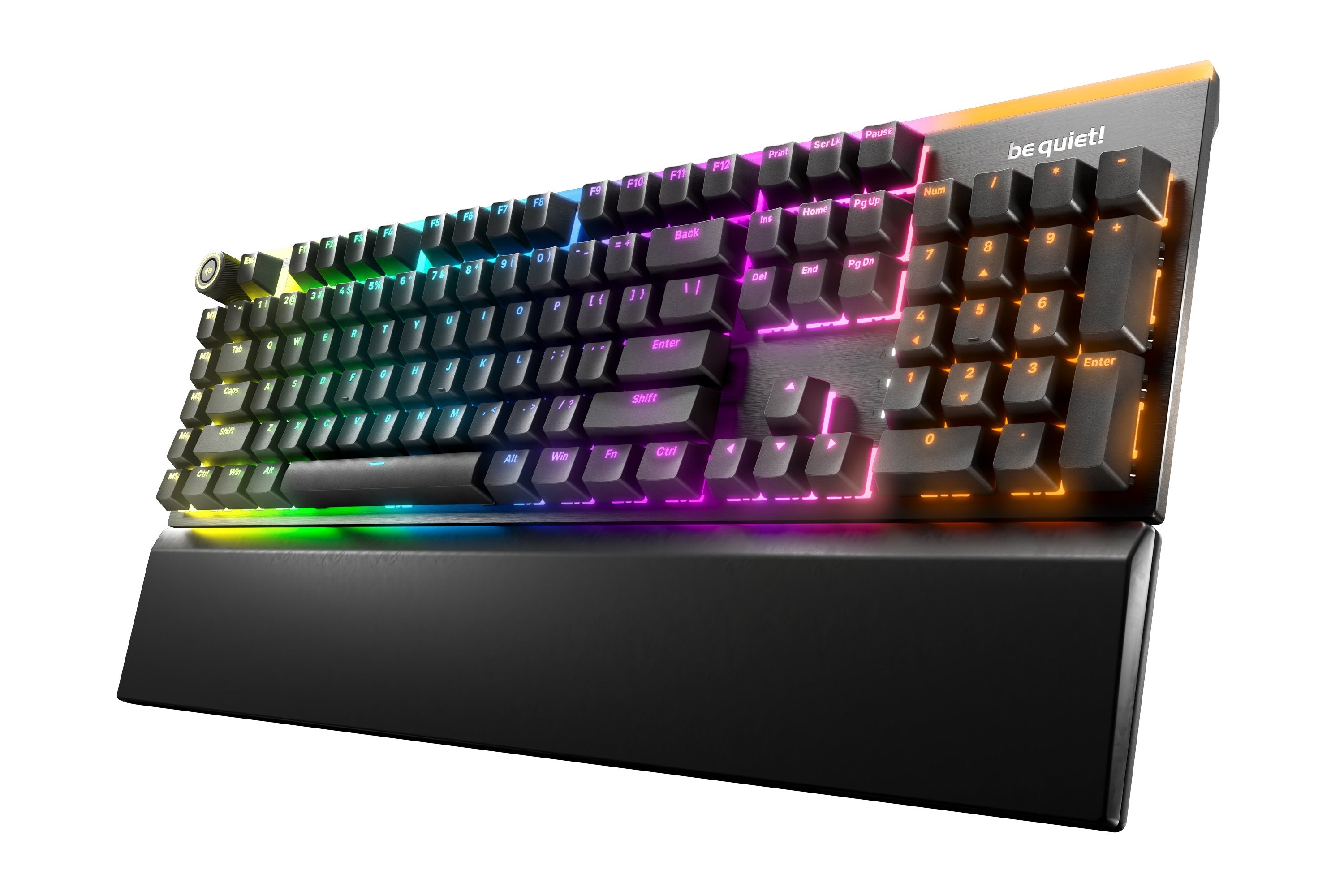 EAN 4260052192610 - be quiet! Light Mount Silent Tactile US ANSI teclado Juego USB QWERTY Inglés de EE. UU. Negro imagen 1