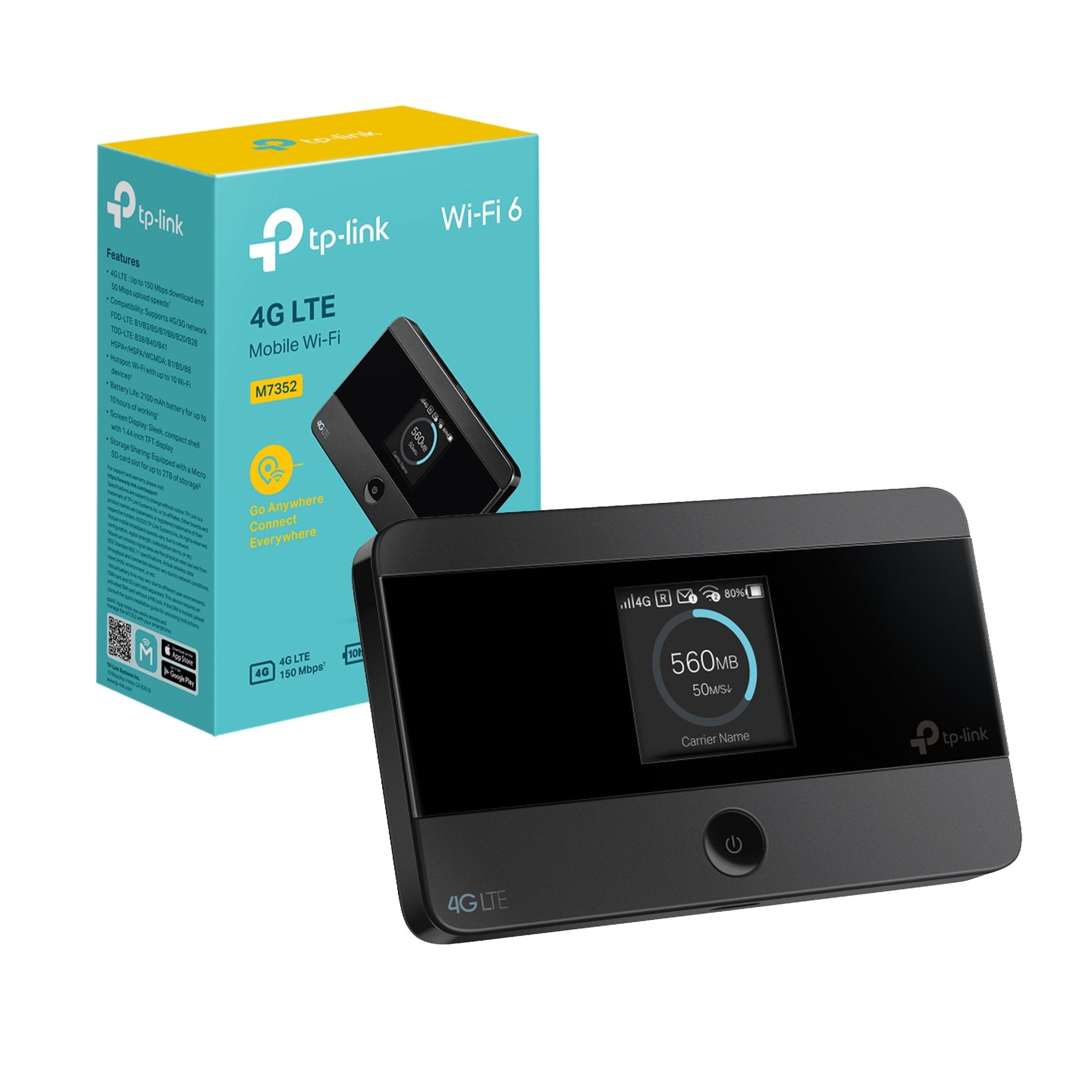 EAN 1210002606141 - TP-Link M7352 router de telefonía/puerta de enlace/módem imagen 5