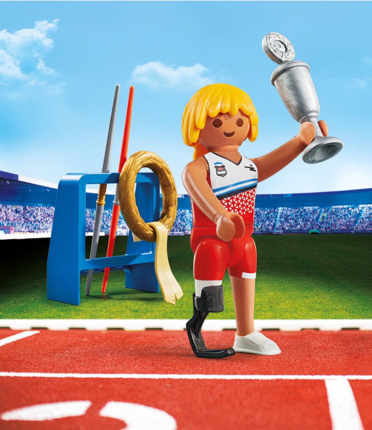 Playmobil Lanzamiento De Jabalina
