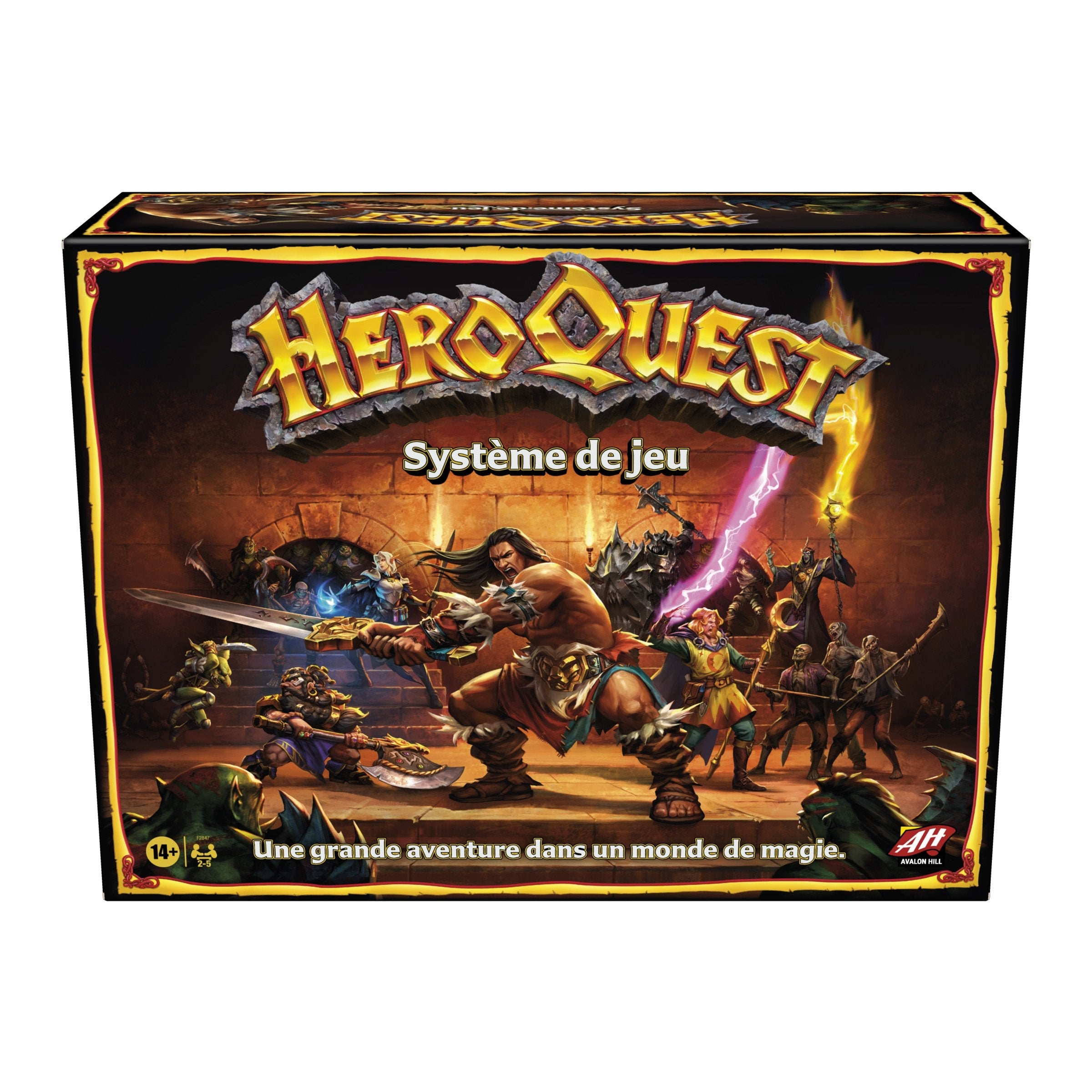 Juego De Mesa Heroquest Aventuras En Mazmorras Avalon Hill Espaol