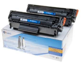 G&G Toner 2er Set Compatible Hp Q2612ad/ Canon Fx-10/703