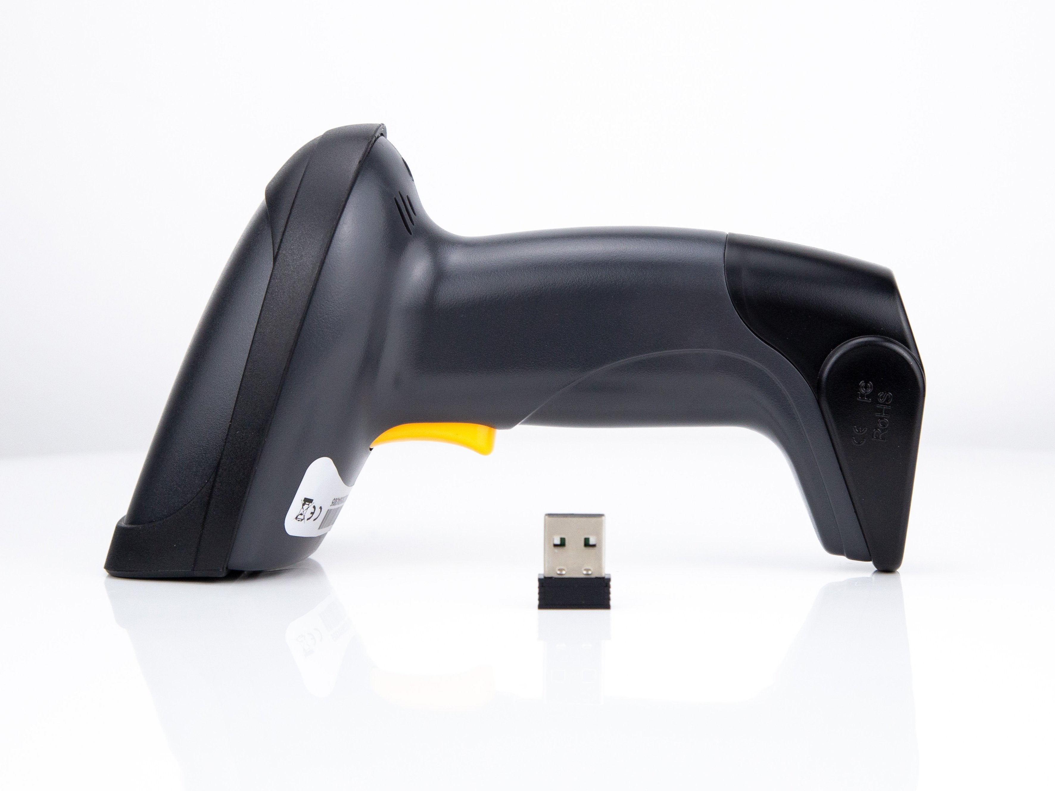 Equip Escáner Manual De Código De Barras Láser Inalámbrico Usb Negro