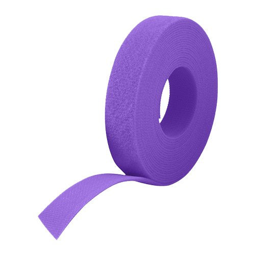 Velcro One Wrap Band 20 Mm Breit, Violett, 25 M