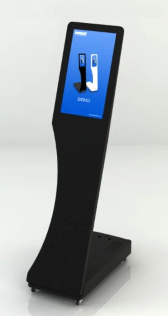 Swedx Kiosk Stele En Portrait Format 16" Negro Touch - 40,6 Cm