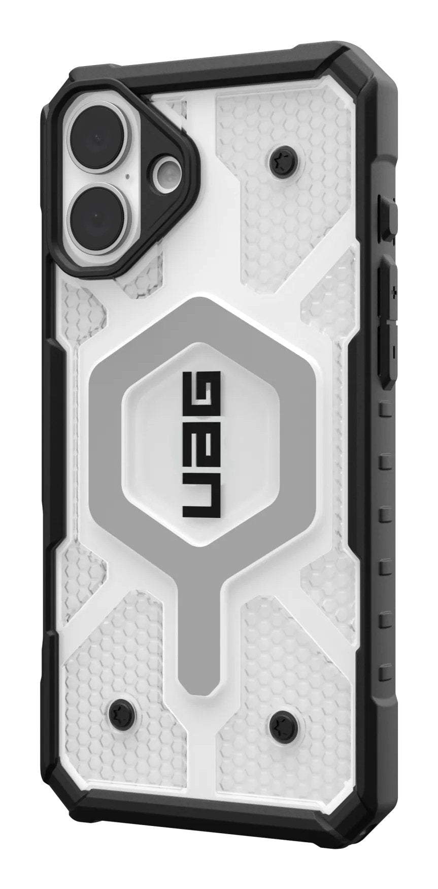 EAN 0840283914690 - [U] by UAG Pathfinder Clear funda para teléfono móvil 17 cm (6.7") Negro, Plata imagen 3