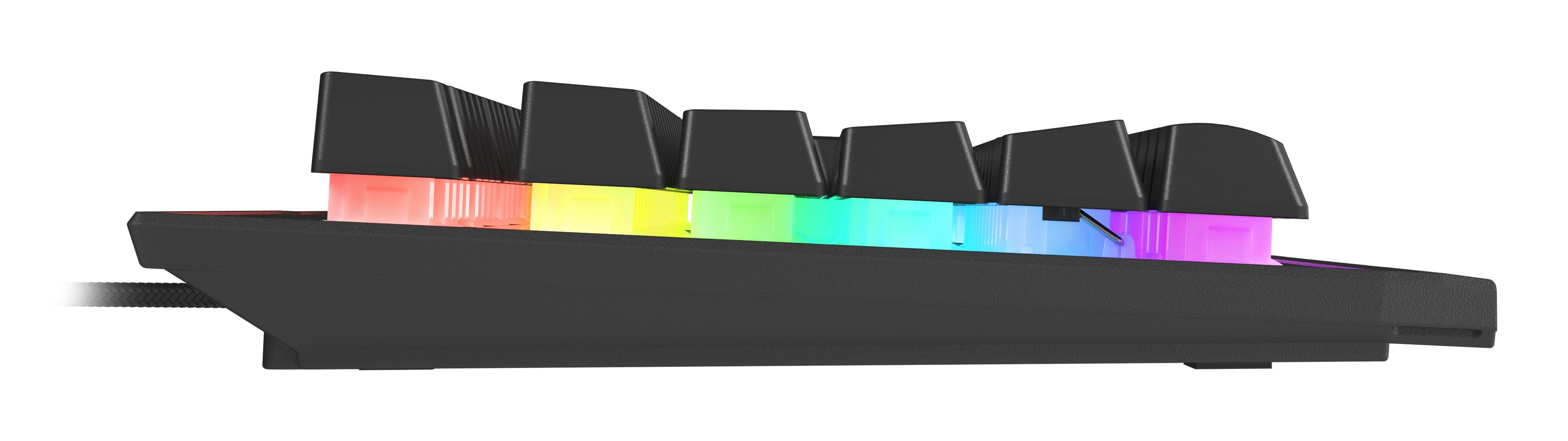 Teclado Gaming Genesis Rhod 500 Rgb Portugues Backlight Programable